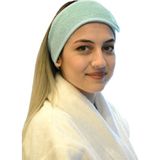 Anera Towel Saç Bandı %100 Pamuklu Havlu Makyaj Bandı Sporcu Saç Ter Bandı - Standart - Mint