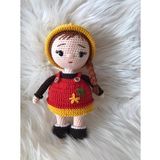 Aneta Bebek Amigurumi Organik Oyuncak