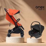 Anex Air-X Kabin Boy Seyahat Sistem Turuncu Bebek Arabası