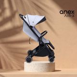 Anex Air-x Tek Elle Katlanan Kabin Boy Gri Bebek Arabası