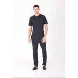 Ang Butik D's Damat 224016 4'lü Pijama Takımı - Lacivert - XL