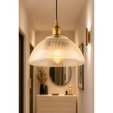 ANGDESİGN VENÜS Tekli Avize ŞEFFAF •• Sarkıt Avize Aydınlatma Modern Tarz Salon Avizesi Mutfak Yatak Odası Avize Modelleri Modern Lüks Avize Dekoratif Salon Avizesi Mutfak Avizesi Cam Avize Lamba