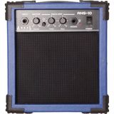 Angel Ang-10-Blue Mavi Elektro Gitar Amfisi (10 Watt) | Ev Çalışmaları İçin Kompakt Drive Kanalı