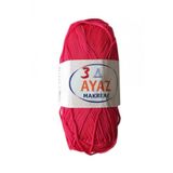Angel Çanta Aksesuar 100 Gram Polyester Makrome No:3 Kırmızı