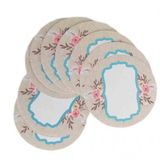 Angel Çanta Aksesuar 10lu 7cm Yuvarlak Yazısız Etiket