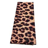 Angel Çanta Aksesuar 120X50 cm Leopar Renk Pamuklu Saten Astarlık Kumaş