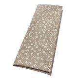 Angel Çanta Aksesuar 120x50 cm Pamuklu Astarlık Kumaş Bej Çıtır Çiçek Desen