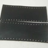 Angel Çanta Aksesuar 15x6 Cm Siyah Renk Gerçek Deri Tutma Sapı Simit Sap Örgü Çanta İçin