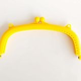 Angel Çanta Aksesuar 16 Cm Plastik Cüzdan Klipsi Sarı