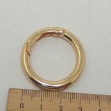 Angel Çanta Aksesuar 2.5 Cm Gold Yaylı Halka