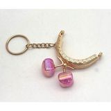 Angel Çanta Aksesuar 5 Cm Anahtarlıklı Cüzdan Klipsi Golden Renk Pembe Şeker Toplu