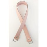 Angel Çanta Aksesuar 67x3 Cm Pudra Renk Suni Deri Çanta Sapı