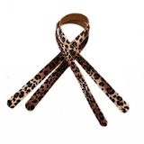 Angel Çanta Aksesuar 70x2 cm Suni Deri Leopar Renk Çift Çanta Sapı