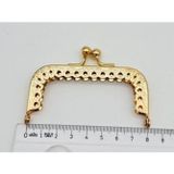 Angel Çanta Aksesuar 8 Cm Cüzdan Klipsi Light Gold Renk