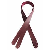 Angel Çanta Aksesuar 80x2.4 Cm, Tek Kat Suni Deri Bordo Renk Çift Sap