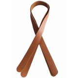 Angel Çanta Aksesuar 80x2.4 Cm, Tek Kat Suni Deri Taba Renk Çift Sap