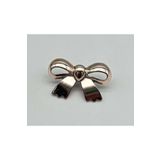 angel çanta aksesuar Angel Çanta Aksesuar Gümüş Renk 3.5 cm Kurdele Model Plaka Süs