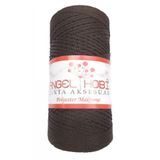 Angel Çanta Aksesuar Angel Koyu Kahve Renk Polyester Makrome No:23