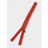 Angel Çanta Aksesuar Başlıklı Fermuar 40 Cm Antik Metal Kırmızı