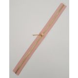 Angel Çanta Aksesuar Başlıklı Fermuar 40 Cm Light Gold Metal Pudra Renk