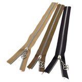 Angel Çanta Aksesuar Başlıklı Fermuar Set 30 Cm Gümüş Metal (Koyu Kahve, Vizon, Bej)