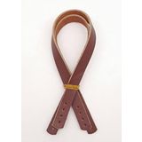 Angel Çanta Aksesuar Gerçek Deri 35X1.2 Cm Kızıl Kahve Renk Çanta Sapı