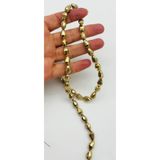 angel çanta aksesuar Gold Renk 8x11 Cm Damla Model Kristal Boncuk 1 Dizi