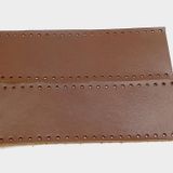 Angel Çanta Aksesuar Kızıl Kahve Gerçek Deri Tutma Sapı 18X6 Cm Simit Sap