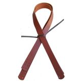 Angel Çanta Aksesuar Kızıl Kahve Renk Gerçek Deri 70x2.3 Cm Çift Sap