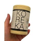 Angel Çanta Aksesuar Koreka Rafya Açık Hasır Renk