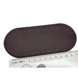 Angel Çanta Aksesuar Koyu Kahve Renk 14x6 Cm Oval Çanta Tabanı Telefon Çantası Tabanı