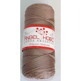 Angel Çanta Aksesuar Koyu Vizon Renk Polyester Makrome