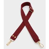 Angel Çanta Aksesuar Pamuklu Kolon 120X3 Cm Bordo Light Gold Metalli