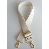Angel Çanta Aksesuar Pamuklu Kolon 120x4 Cm Light Gold Metal Krem Renk