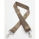Angel Çanta Aksesuar Polyester Kolon 120X4 Cm Vizon Gümüş Metalli