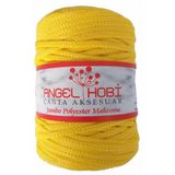 Angel Çanta Aksesuar Sarı Renk 5 Mm Jumbo Polyester Makrome No:4