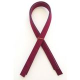 Angel Çanta Aksesuar Süet Suni Deri Bordo Çift Sap 70x2 Cm