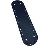 Angel Çanta Aksesuar Suni Deri 37x10 cm Oval Çanta Taban Lacivert Renk Gümüş Aparatlı