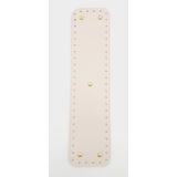 Angel Çanta Aksesuar Suni Deri Krem Renk 40x10 cm Dikdörtgen Çanta Tabanı Light Gold Aparatlı