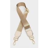 Angel Çanta Aksesuar Suni Derili Polyester Kolon 120X4 Cm Bej Light Gold Metalli