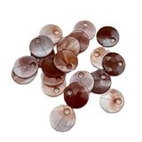 Angel Çanta Aksesuar Taba - Bej Renk 2 Cm Pul 100 Gr (Sedef Görünümlü Plastik)