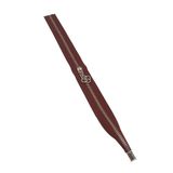 Angel Çanta Aksesuar Tek Stoplu 45 Cm Fermuar Gümüş Metal Bordo Renk