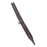 Angel Çanta Aksesuar Tek Stoplu 45 Cm Fermuar Gümüş Metal Kahverengi Renk