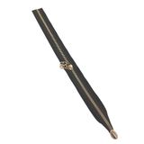 Angel Çanta Aksesuar Tek Stoplu 45 Cm Fermuar Light Gold Metal Siyah Renk