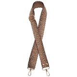 Angel Çanta Aksesuarları Aksesuar 120x3 cm Jüt Kolon Sapı Renkli Simli Light Gold Metalli