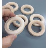 Angel Çanta Aksesuarları Aksesuar 4.5 Cm Ahşap Halka Yassı Model 1 Adet