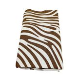 Angel Çanta Aksesuarları Aksesuar 90X50 Cm Duck Astarlık Kumaş Kahve Zebra Desen No:05