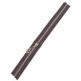 Angel Çanta Aksesuarları Aksesuar Başlıklı Fermuar 30 Cm Gümüş Metal Koyu Kahve