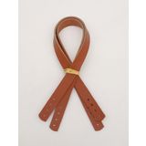 Angel Çanta Aksesuarları Aksesuar Gerçek Deri 35X1.2 Cm Taba Renk Sapı