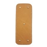 Angel Çanta Aksesuarları Aksesuar Gerçek Deri Açık Taba 30x12 cm Dikdörtgen Light Gold Metalli Tabanı